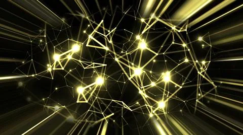 Abstract Plexus Technology Science And Engineering  Background 스톡 일러스트