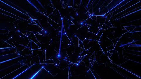 Abstract Plexus Technology Science And Engineering  Background Stockillustratie