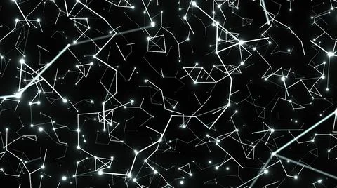 Abstract Plexus Technology Science And Engineering Foto stock