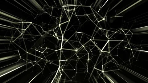 Abstract Plexus Technology Science And Engineering  Background 스톡 사진