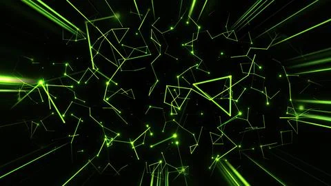 Abstract Plexus Technology Science And Engineering  Background Foto stock