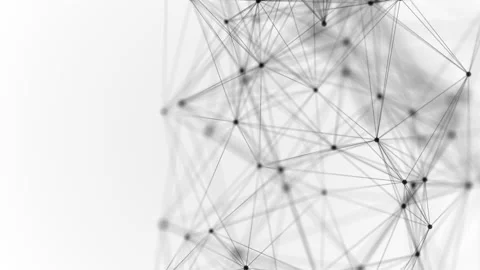 Abstract plexus web seamless loop background Vídeos de archivo 184321461
