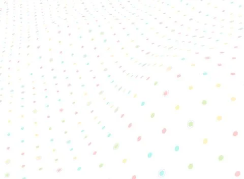 Abstract polka dot flyer mesh colorful minimal dedisn of decoration Stock Illustration
