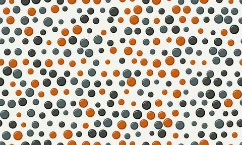Abstract polka dot pattern with geometric circles, perfect for seamless tex.. Stock Illustration