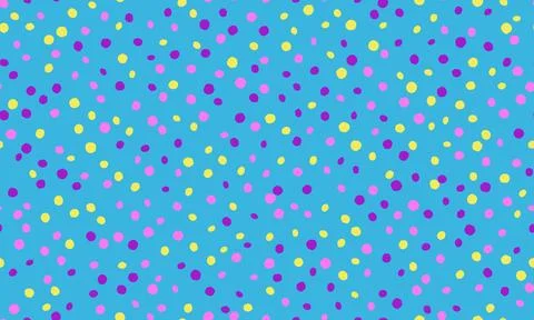 Abstract polka dot pattern with geometric circles, perfect for seamless tex.. Illustrazione stock