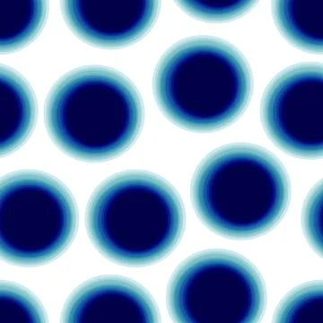 Abstract polka dot seamless pattern Illustrazione stock