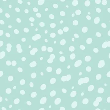 Abstract polka dot seamless pattern. Vector tile. Stock Illustration