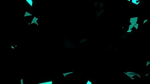 Abstract Poly 4K 01 Stock Footage 80484820