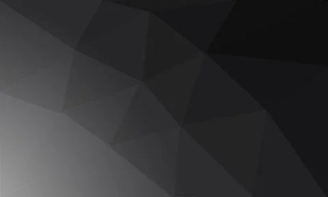 Abstract poly, polygon, background black style Stock Illustration