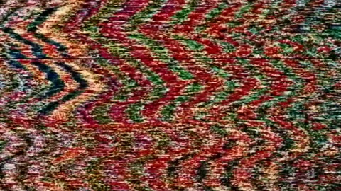 Abstract polychrome overlay. Data mosh imitation, digital animation. Stock Footage 147080963