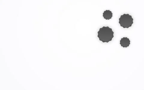 Abstract polygon like 3D star shape knot pattern background. Geometric shape  Stock Illustration