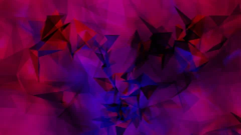 Abstract polygon animation multicolor pattern 4K smooth concept Stock Footage 162546664