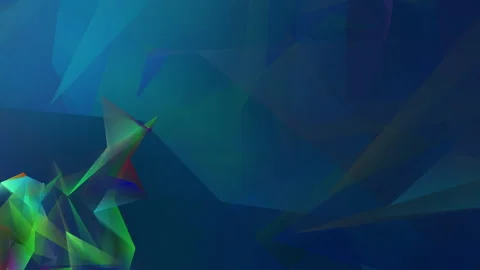 Abstract polygon animation multicolor pattern 4K smooth concept Stock Footage 162567465
