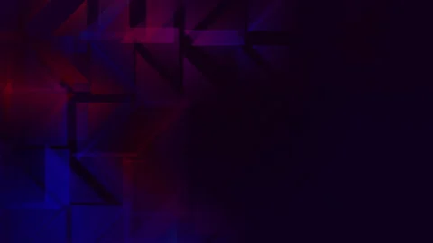 Abstract polygon animation multicolor pattern 4K smooth concept Stock Footage 162916453