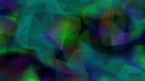 Abstract polygon animation multicolor pattern 4K smooth concept Stock Footage 162936478