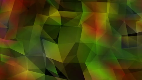 Abstract polygon animation multicolor pattern 4K smooth concept Stock Footage 162937065