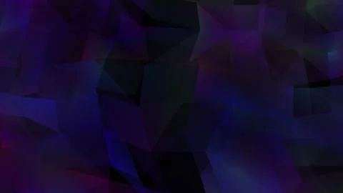 Abstract polygon animation multicolor pattern 4K smooth concept Video stock 162937113