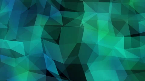 Abstract polygon animation multicolor pattern 4K smooth concept Stock Footage 162937149