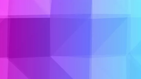 Abstract polygon animation multicolor pattern 4K smooth concept Stock Footage 163490308