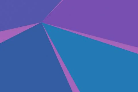 Abstract polygon background with diagonal lines in blue and purple tones, c.. Stock Illustration