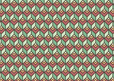 Abstract polygon background. Geometric design. Vector illustrator Stock Illustration