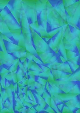 Abstract polygon background. Stock Illustration