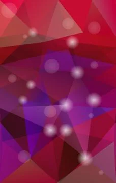 Abstract polygon background. Illustrazione stock