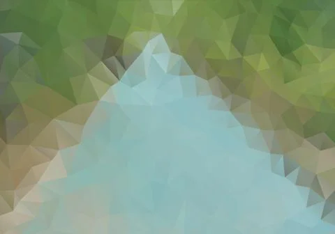 Abstract polygon background. Illustrazione stock