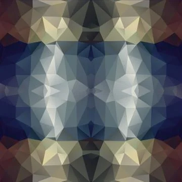 Abstract polygon background. Stock Illustration