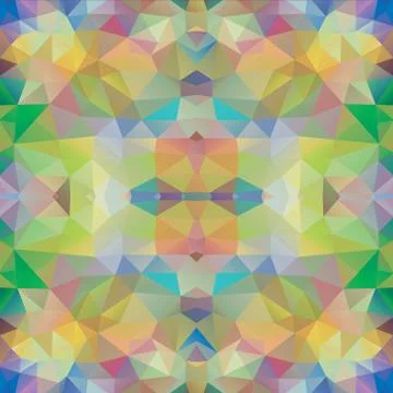 Abstract polygon background. Stock Illustration