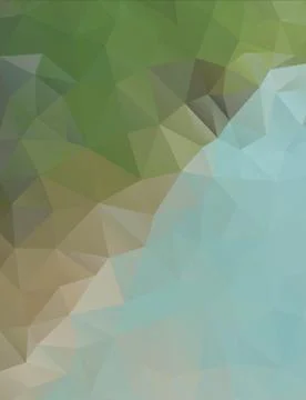 Abstract polygon background. Stock Illustration