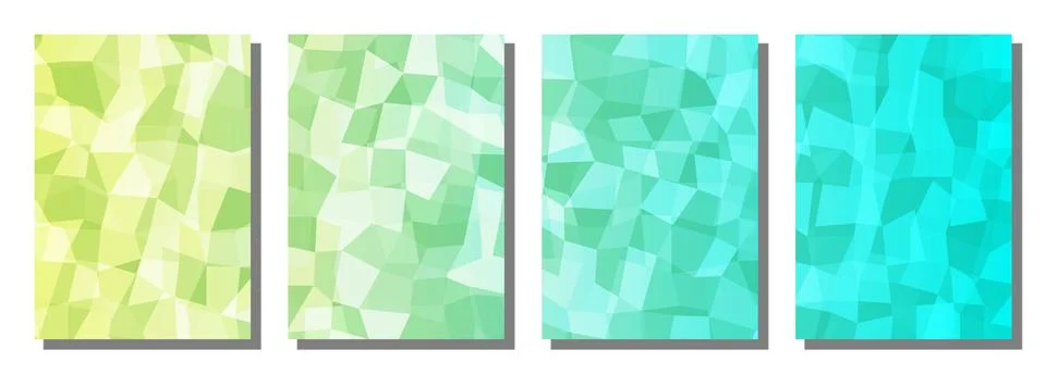Abstract polygon background. Stock Illustration