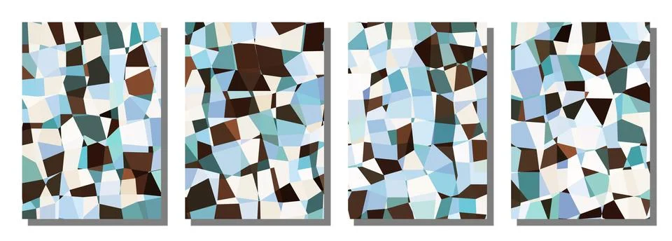 Abstract polygon background. Stockillustratie