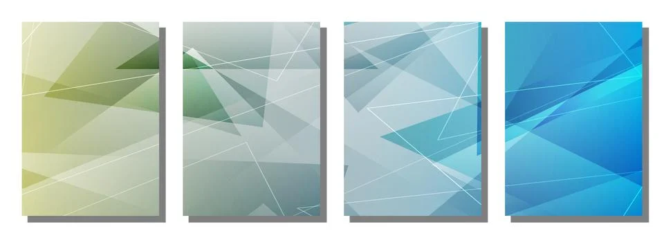 Abstract polygon background. Stock Illustration
