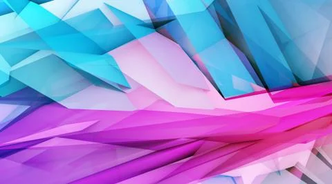 Abstract Polygon Background 库存照片