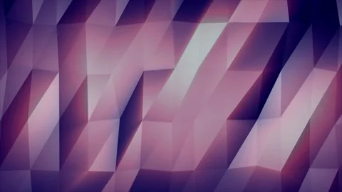 Abstract polygon background in purple gradients with faceted geometric text.. Video stock 320907894