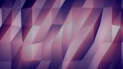 Abstract polygon background in purple gradients with faceted geometric text.. Illustrazione stock