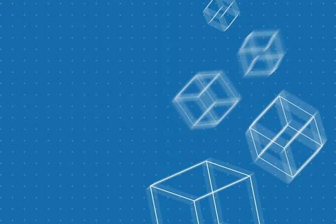 Abstract polygon digital technology data background. Computer connect network 스톡 일러스트