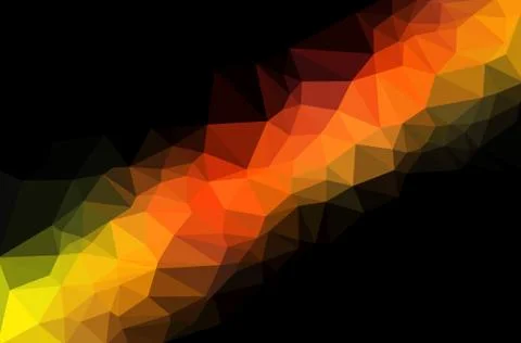 Abstract polygon geometric background. Stock Illustration