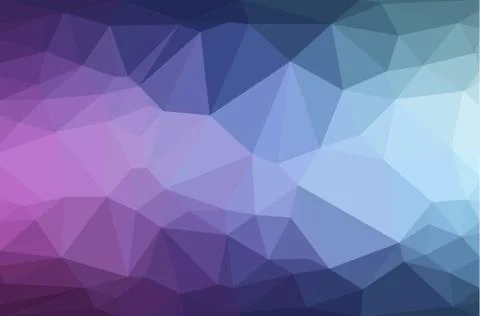 Abstract polygon geometric background. Stock Illustration