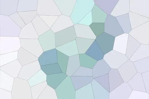 Abstract Polygon Geometric Background with Pastel Blue and Grey Color Tones Stock Illustration