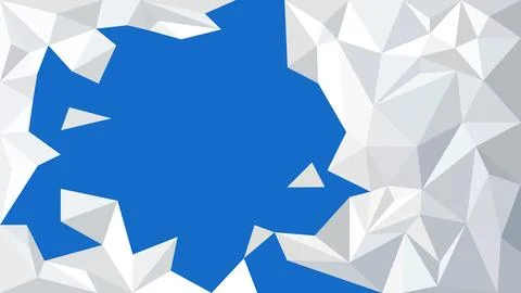 Abstract polygon. geometric polygon background Stock Illustration