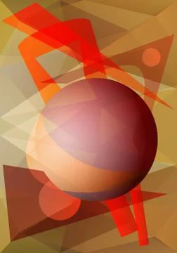 Abstract polygon. Stock Illustration