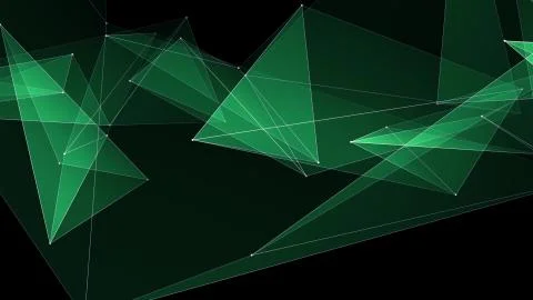 Abstract polygon net connections cloud illustration background new quality Stock Illustration