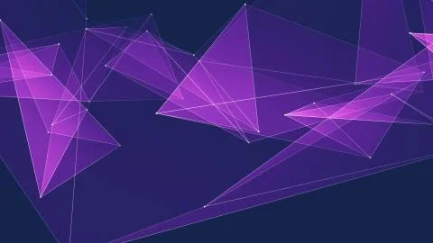 Abstract polygon net connections cloud illustration background new quality 스톡 일러스트