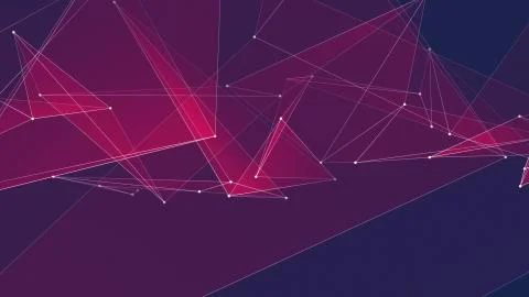 Abstract polygon net connections cloud illustration background new quality 스톡 일러스트