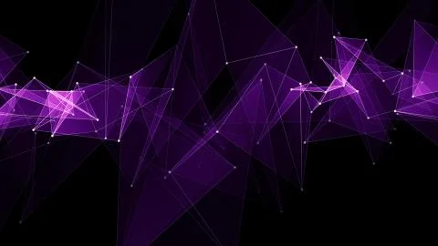 Abstract polygon net connections cloud illustration background new quality Stock Illustration