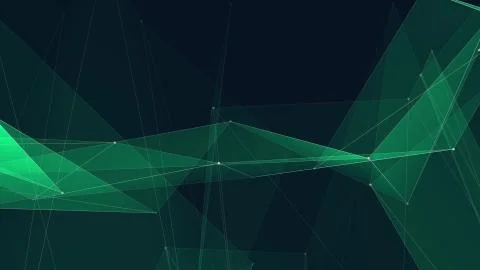 Abstract polygon net connections cloud illustration background new quality イラスト素材
