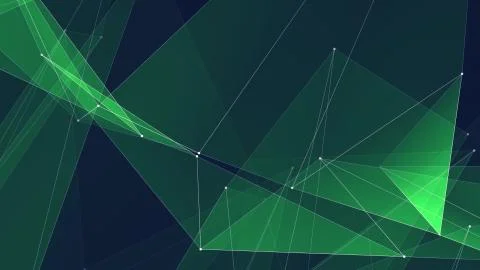 Abstract polygon net connections cloud illustration background new quality 스톡 일러스트