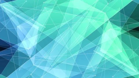 Abstract polygon net connections cloud illustration background new quality 스톡 일러스트